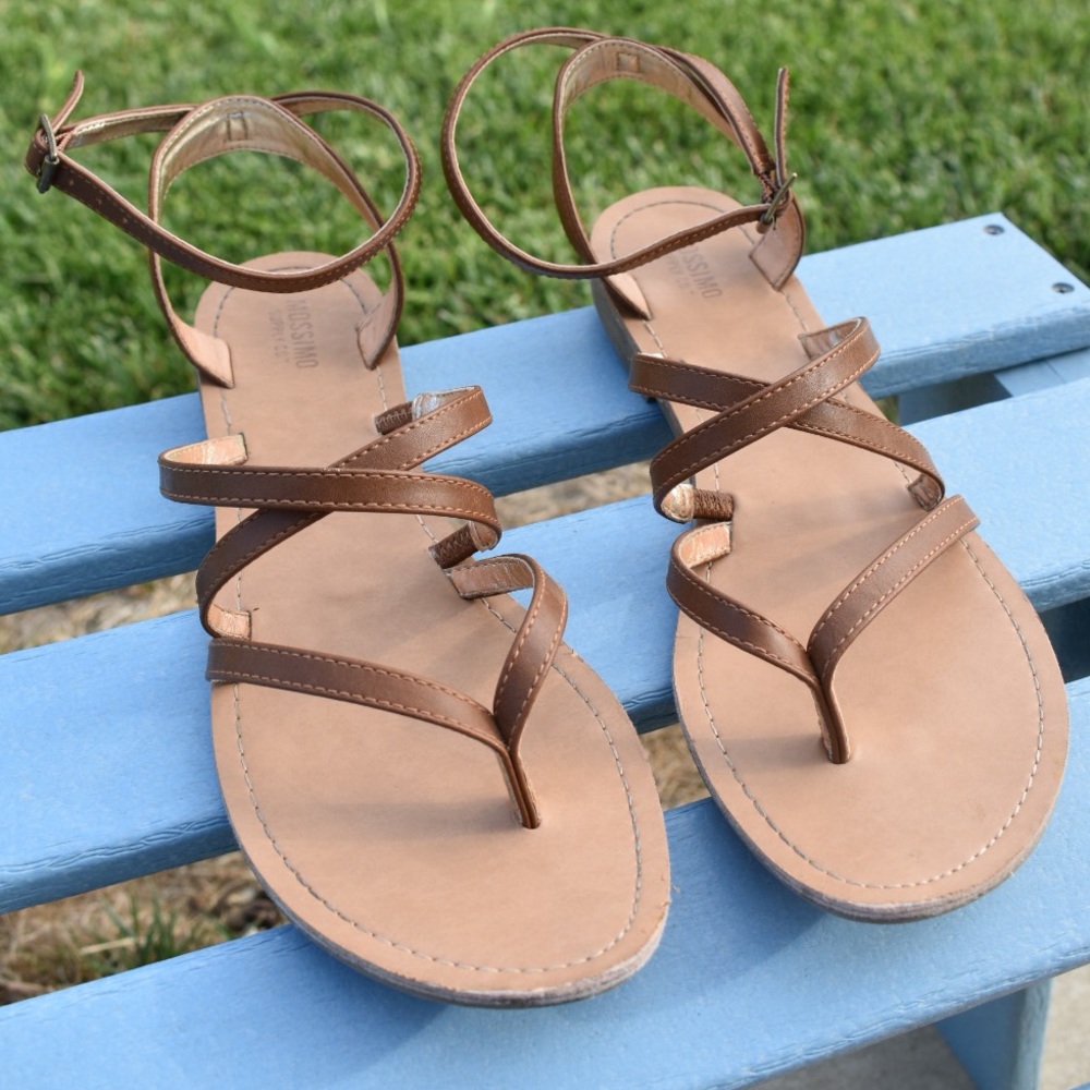 Mossimo Brown Sandals